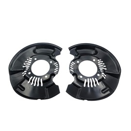 Zyntorly Pair Left+Right Front Brake Dust Shields Replace 47782-04040 47782-04050 Compatible with 2005-2023 Toyota Tacoma Brake Dust Shield