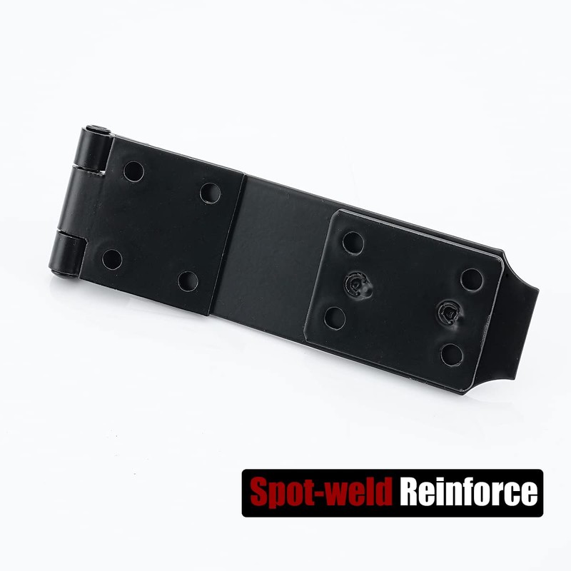 JQK Door Hasp Latch Lock, 5 Inch 304 Stainless Steel