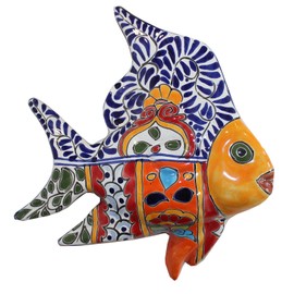 Talavera Medium Fish - 7.50" W x 8.25" L