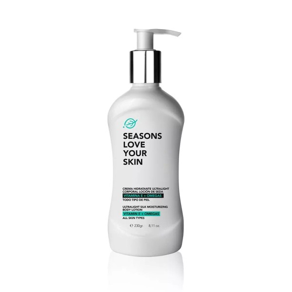 Seasons Love Your Skin Crema Hidratante Ultralight Corporal Vit.e+omegas 230gr