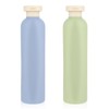 Qianyu 2 Pcs 260 ml Squeeze Bottles with Flip Cap