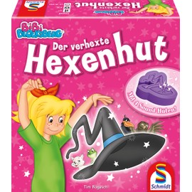 Schmidt Spiele 40658 Bibi Blocksberg, The Witch Hat, Memo and Action Game, Children's Game