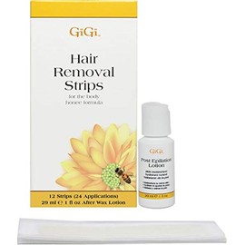 Gigi Pre Wax Strip Body Honee (Pack of 3)