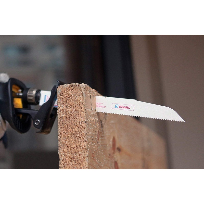 EZARC Reciprocating Saw Replacement Blade for Demolition, Total Length 8.9
