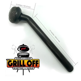 THE GRILL OFF - BBQ GRILL AND FLAT TOP SCRUBBER, WATER AND STEAM CLEAN YOUR GRIL