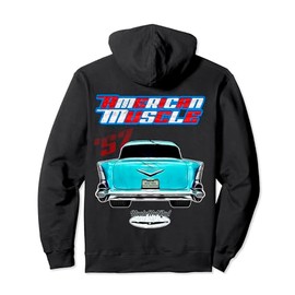 Rockabilly,1957,Fifties,Bel Air,Belair,Tailfins,pro touring Pullover Hoodie