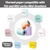 Thermal Paper for T02/M02X/M02L/M02S Mini Thermal Printer, Transparent for Photo