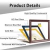 Minesaxel 14x17 Diploma Frames 11x14 with Black Mat - Cherry