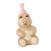Foam Pump Bottle Cute Bear Shape Large Capacity Foaming Soap