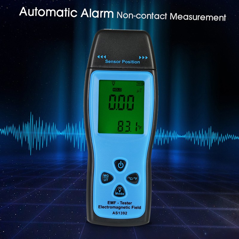 Handheld Mini Digital LCD EMF Tester Electromagnetic Field Radiation Detector