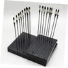 STOBOK Model Making Base Paint Booth Stand 25pcs Clip Base
