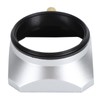 52mm Lens Hood, Retro Silver Square Lens Hood Shade for
