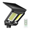 intelamp Solar Flood Lights Outdoor Motion Sensor Waterproof 1200LM