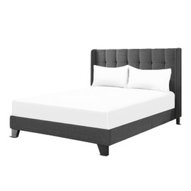 200 Thread Count Hotel Quality Bedding 100% Pure Egyptian Cotton Fitted Sheet - Stretches Up To 25cm Deep (White, Super King: 180x200cm + 25cm Deep)