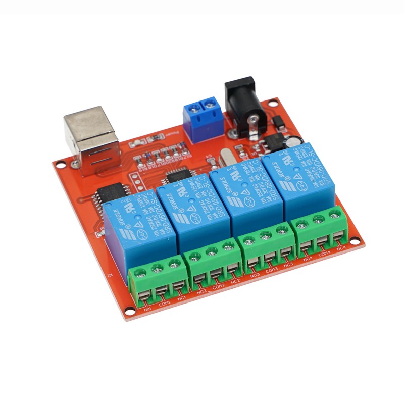 4 Channel 5V USB Relay Module Computer Control Switch Drive