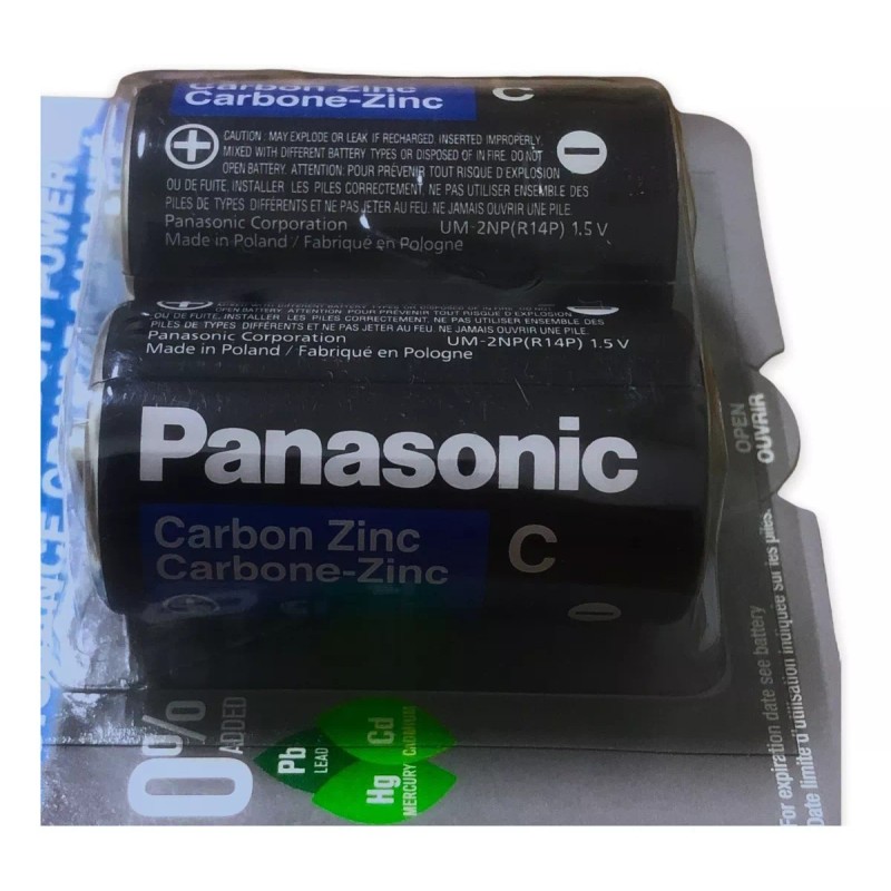 Panasonic Pila Bateria Juguetes C Gorda Grande Panasonic Econ