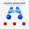 ResultSport Handliches tragbares Doppelmassagegerät