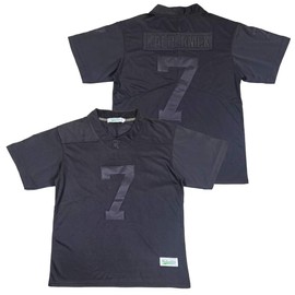 Men's #ImWithKap Colin #7 Kaepernick IM with KAP American Football Jersey Stitched Black2 Size S