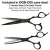 Olivia Garden Barber Shears Intro Kit - Includes Professional Hair