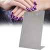 Nail Art Display Board Titanium Alloy False Nails Display Holder