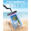 IPX68 Waterproof Phone Pouch with Lanyard - Dazzling Purple