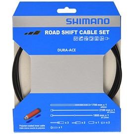 シマノ(SHIMANO) リペアパーツ シフトケーブルセット ポリマーコーティング 9000 ブラック RD-9000用ノーズ付 Y63Z98910
