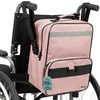 iMedic Deluxe Wheelchair Bag, Pink – Backpack for Back of