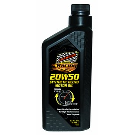 Champion Brands 4111H-EACH 'Racing' 20W-50 Semi-Synthetic Motor Oil - 1 Quart Bottle