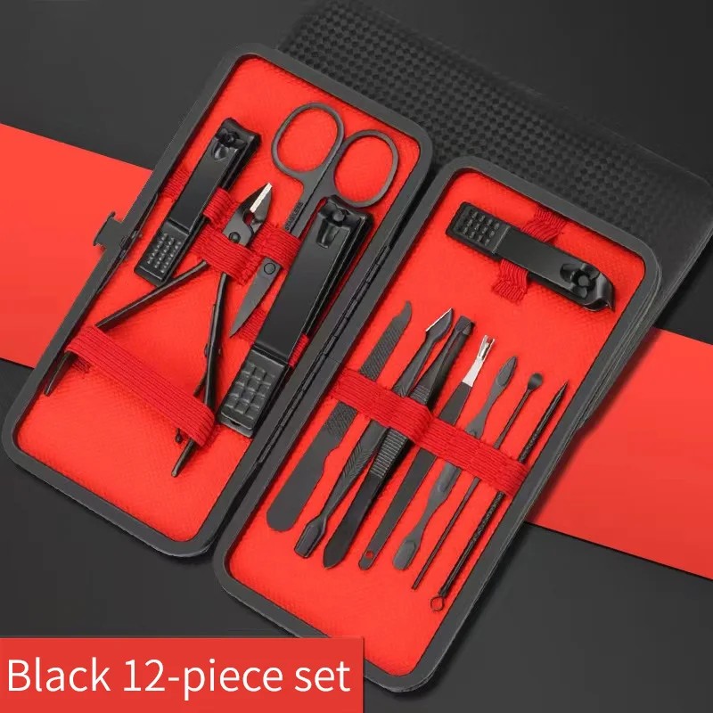 Nail Clipper Set with Manicure & Pedicure Tools – Multi-Function