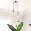 Modern Spiral 3 Pendant Light Fitting, Retro E27 Edison Style