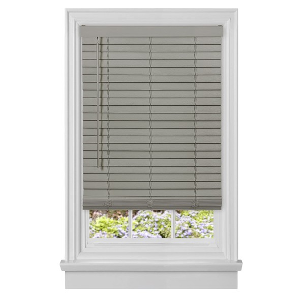 Ergode Cordless GII Madera Falsa 2" Faux Wood Plantation Blind