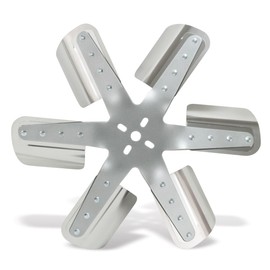 Flex-A-Lite 6-Blade Silver Belt-Driven Flex Fan Electric Fan, Puller Fan (2018), Car Accessories, 18 Inches