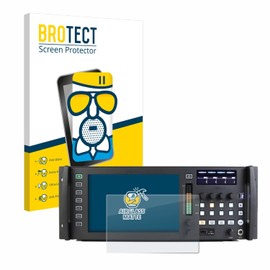 BROTECT Anti-Glare Protective Glass for Behringer Wing Rack Protective Film Tempered Glass Matt [Extremely Scratch-Resistant 9H, Anti-Reflex, Anti-Fingerprint]
