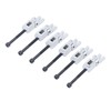 6PCS Metal Guitar Tremolo Saddles Double Locking System String Saddle