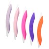 VICASKY 5pcs Nail Files for Acrylic Nails for Easy Manicure
