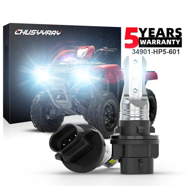CHUSYYRAY LED Headlight Bulb Lights for 2005-2021 Honda TRX250 RECON