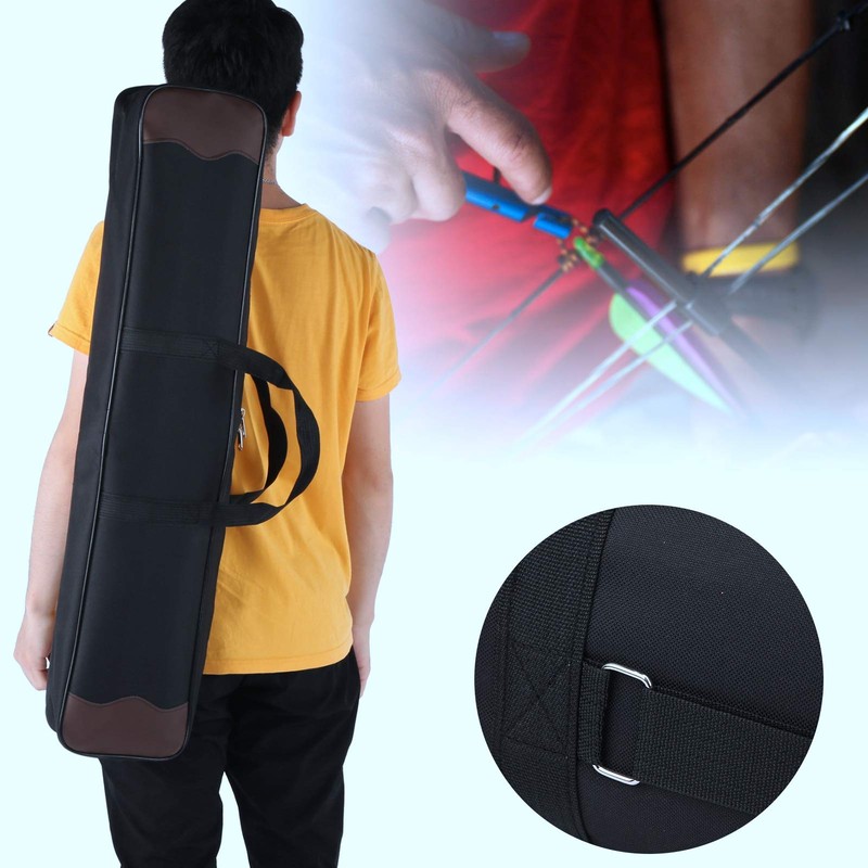 DAGT Archery Tote Bag, Adjustable Canvas Bow Carrier Portable for
