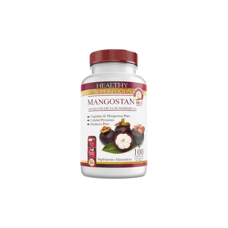 Mangostan(mangosteen) Orgánico Premium 100 Capsulas 500mg