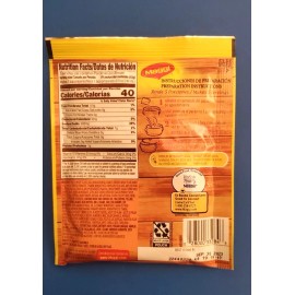 MAGGI 6 PACK SOPA CRIOLLA  DE COSTILLA BEEF RIB FLAVORED SOUP MIX 2.11 OZ EACH