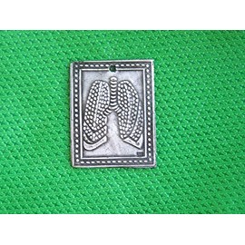 Tin/Silver Lungs Milagro Ex Voto