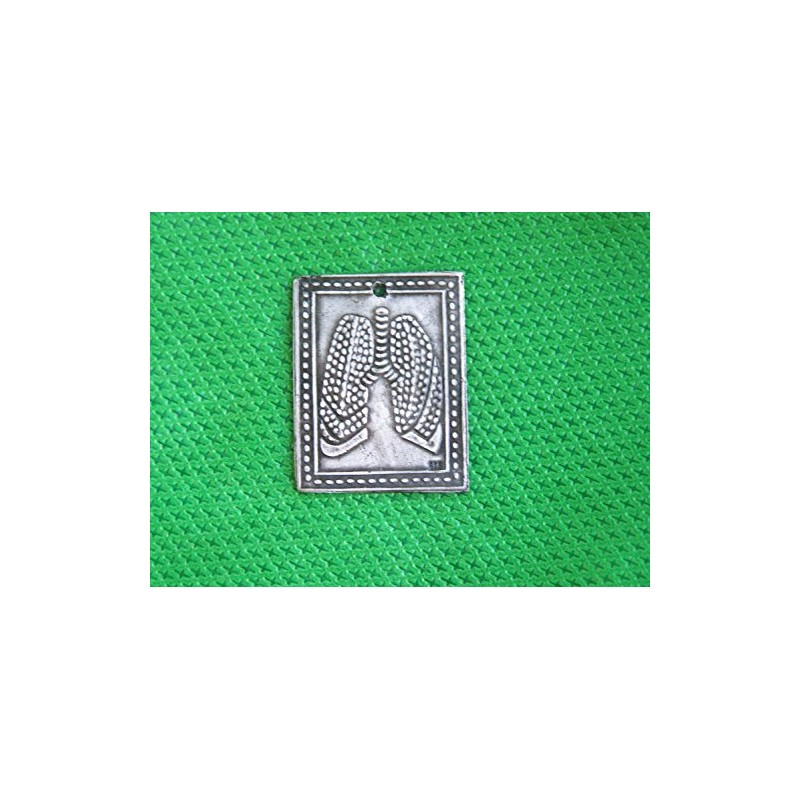 Tin/Silver Lungs Milagro Ex Voto