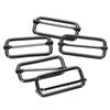 uxcell Slide Buckle, 10Pcs 1" - Metal Tri-Glides Slide Adjuster