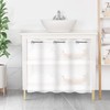 YISURE Plastic Frosted PEVA Bathroom Window Curtain, No Hook Needed