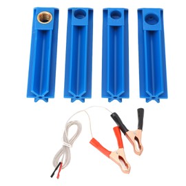 Fuel Injector Nozzle Cleaning Set DC12V to 24V Reliable Injector Flush Cleaner Adapter for Car Motorcycle Electric Car ATV Boat