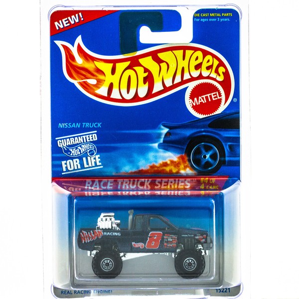Hot Wheels Race Truck Series Nissan Truck Card 383