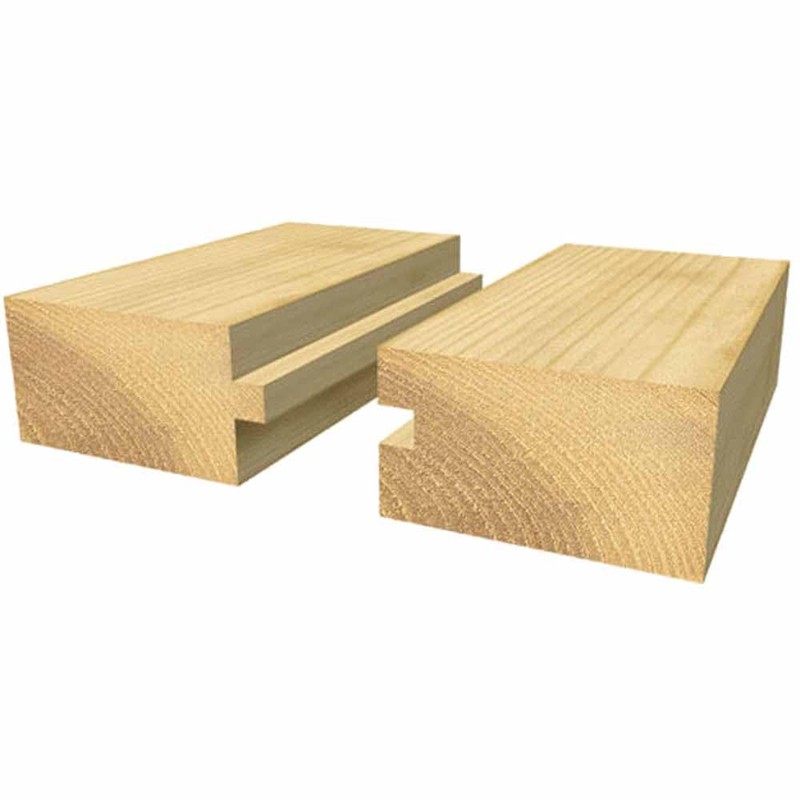 Trend CraftPro Straight Two Flute Router Cutter Bit, 1/2 Inch