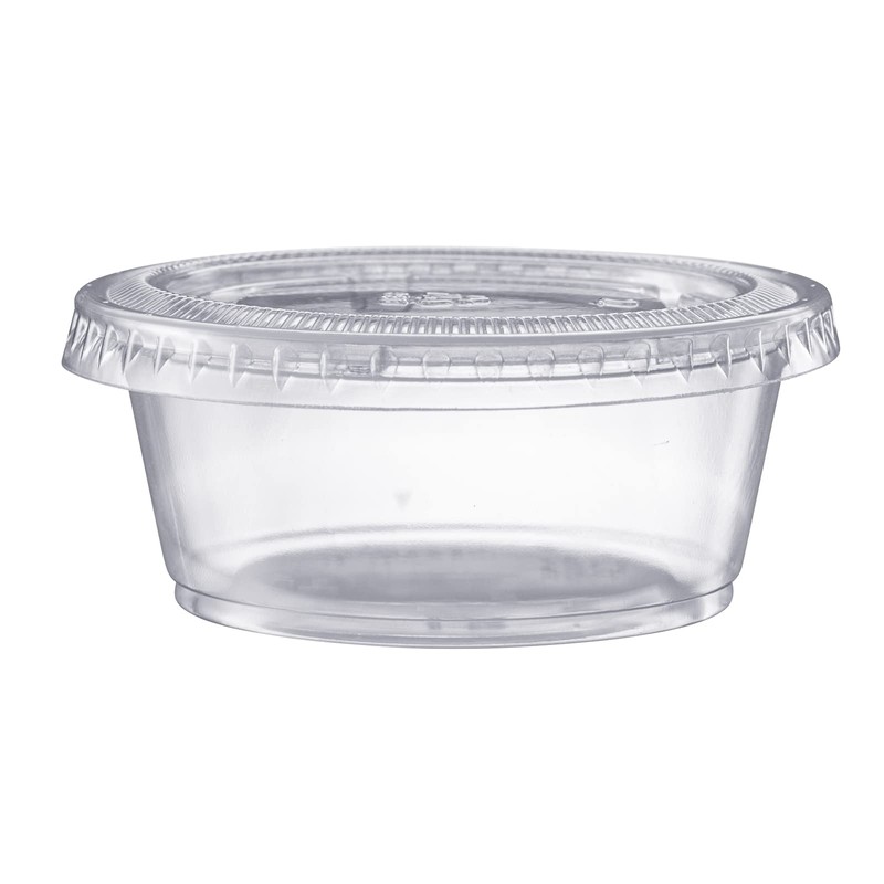 Pantry Value [3.25 oz. - 100 Count Clear Disposable Plastic