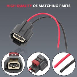 Konuooer 1 x Electric Handbrake Cable for Parking Brake, Wiring Harness Adapter for Handbrake for Grand Scenic 3 2009-2016
