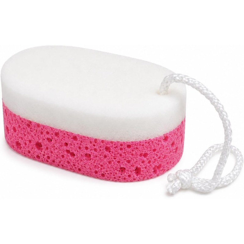 Esponja Exfoliante Doble Textura T.TAIO para Limpieza Corporal