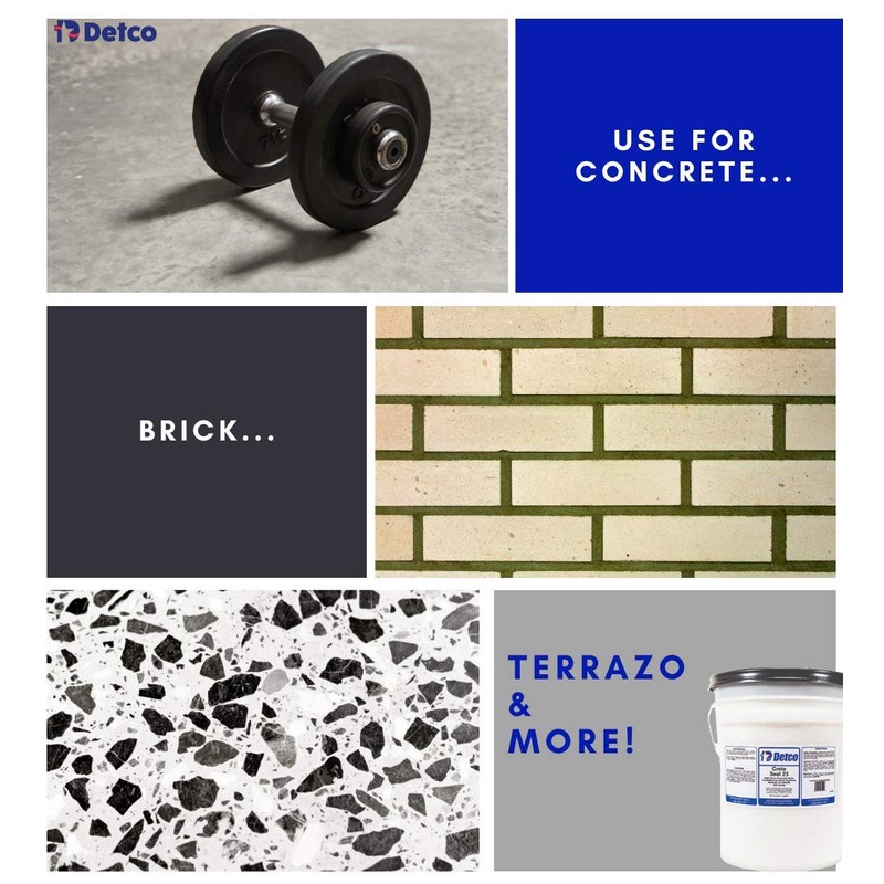 DETCO Crete Seal 25 - Concrete, Brick, Terrazzo Wall &